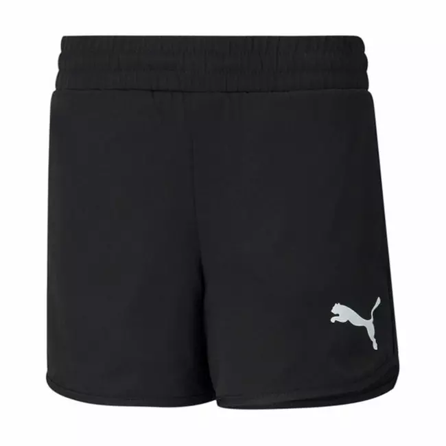 Pantallona të shkurtra sportive për fëmijë Puma Active K Black, Madhësia: 11-12 vjet