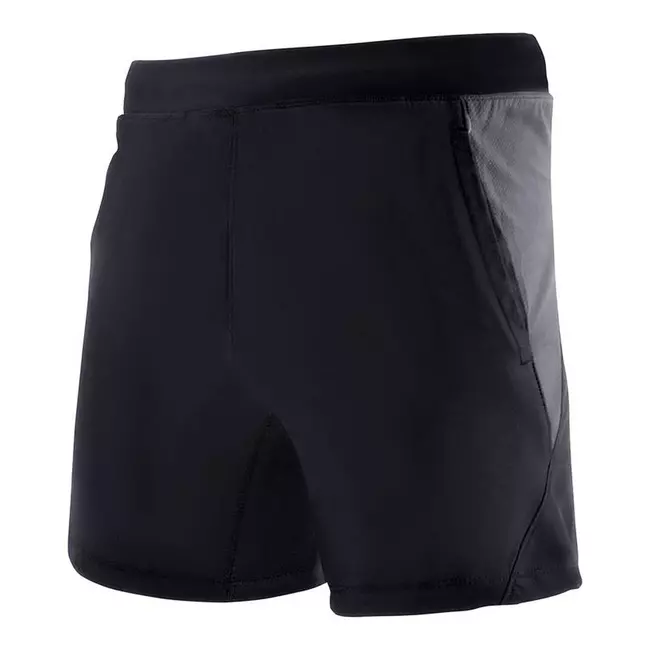 Pantallona të shkurtra sportive Joluvi për burra të zinj, Madhësia: L