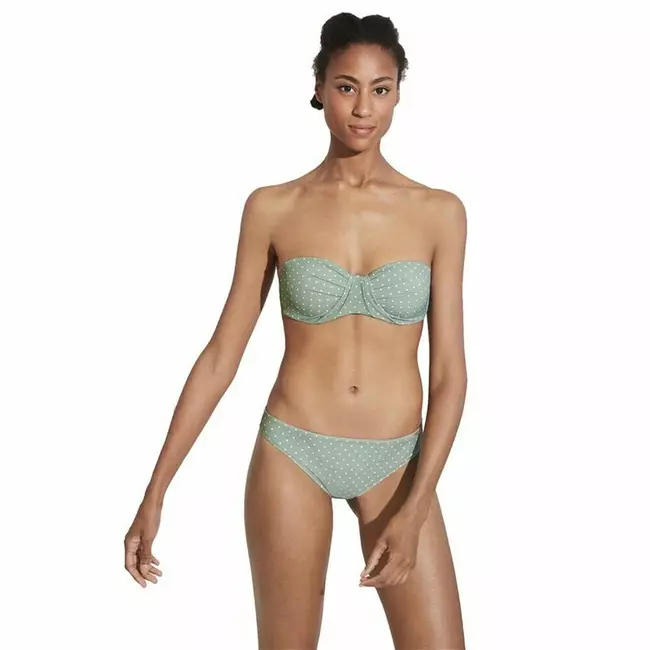 Panties Ysabel Mora Green Bikini Spots, Size: L