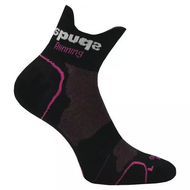 Sports Socks Spuqs Coolmax Speed Black Pink, Size: 37-39