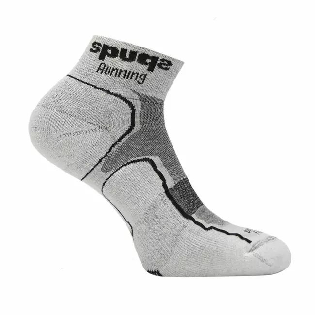 Sports Socks Spuqs Coolmax Cushion Running Dark grey, Size: 40-42