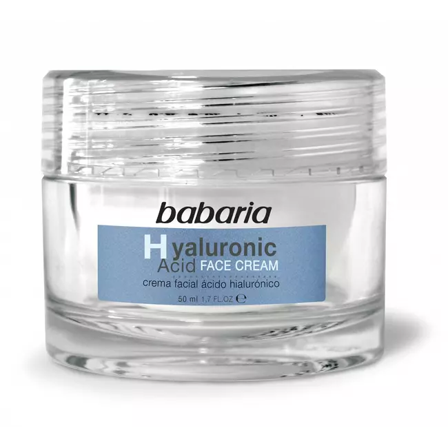 Hydrating Facial Cream Babaria Hyaluronic Acid (50 ml)