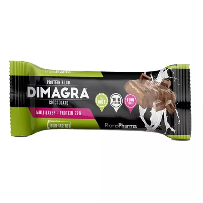 Dimagra prot bar 33% cioccolato