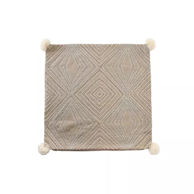 Cushion cover DKD Home Decor Grey (50 x 1 x 50 cm)