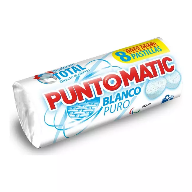 Detergjent Puntomatic rroba të bardha (të bardha) (8 uds)