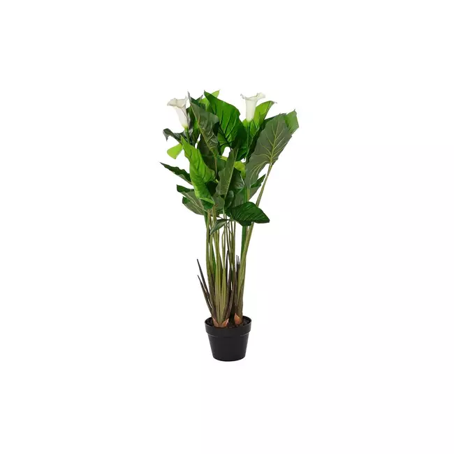 Decorative Plant DKD Home Decor White Green PE Lilies (50 x 50 x 100 cm)