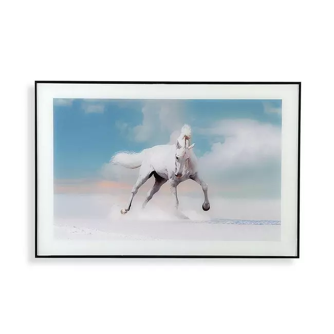 Pikturë Versa Horse Kristal Dru MDF (2 x 60 x 40 cm)