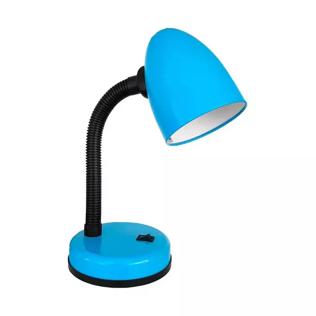 Desk lamp EDM Amsterdam E27 60 W Flexo/Desk lamp Blue Metal (13 x 34 cm)