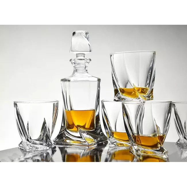 Set Whisky Crystalite Bohemia