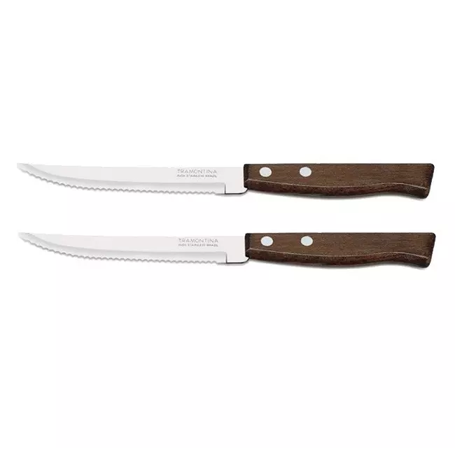 Tramontina steak knife set 2 pieces