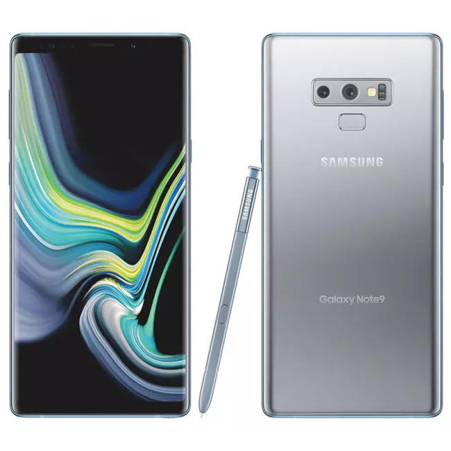 Samsung Note 9 128GB Used, Color: 060 - silver