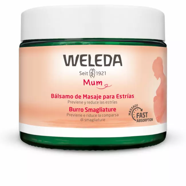 Moisturising Body Balm Weleda Mum Massage Anti-Stretch 150 ml