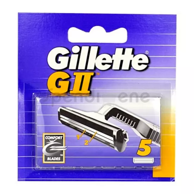 Replacement razorblade GII Gillette (5 pcs)