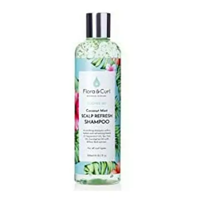 Moisturizing Shampoo Flora & Curl Soothe Me Mint Coconut Refreshing (300 ml)