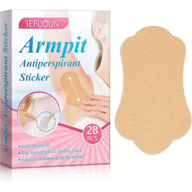 Armpit Antiperspirant Sticker 28 Pcs, Unisex