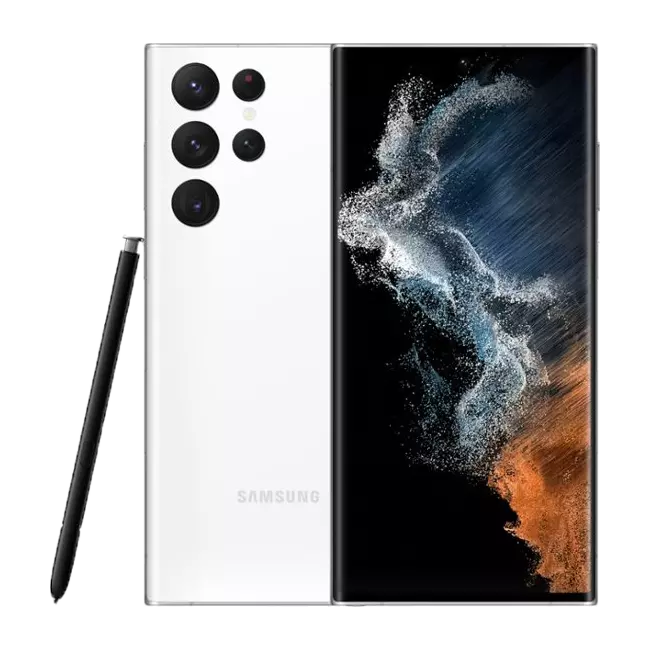 Samsung S22 Ultra I Perdorur, Ngjyra: White, Memoria: 128GB